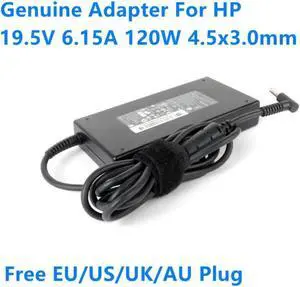 Aomoproing 19.5V 6.15A 120W HSTNN-DA25 HSTNN-LA25 Power Supply AC Adapter For HP ENVY TOUCHSMART 15-J033TX OMEN Notebook PC Charger