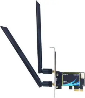 Aomoproing WTXUP 1200M 4.2 Bluetooth 5G Dual Band Built in Wireless Network Card PCIE Stable and Low Latency MU-MIMO for Desktop