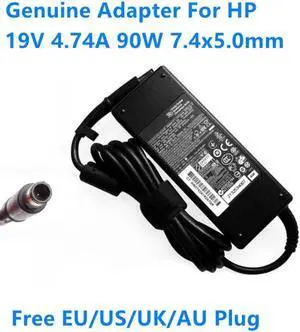 Aomoproing 19V 4.74A 90W PPP012L-E PPP012D-S Power Supply AC Adapter For HP Compaq Series CQ50 CQ60 CQ70 G60 G70 Laptop Charger