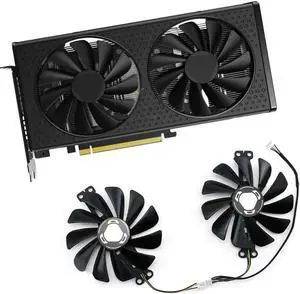 Aomoproing For XFX RX6600 6600XT Speedster Graphics Card Cooling Fan TYD10010M12LPA CF1010U12S