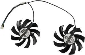 Aomoproing PLD09210S12HH DC 12V 0.40A 85mm 4Pin R9-290X VGA GPU Cooling Fan For XFX R9 280X 270X 290X Graphics Card Cooler As Replacement