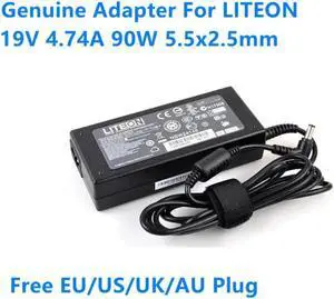 Aomoproing 19V 4.74A 90W LITEON PA-1900-36 PA-1900-04 AC Adapter For Laptop Power Supply Charger