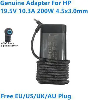 Aomoproing TPN-LA21 19.5V 10.3A 200W TPN-DA21 L73385-001 AC Adapter For HP OMEN 15 ZBOOK 17 G5 G4 G3 Laptop Power Supply Charger
