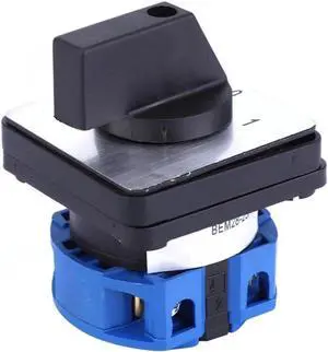 Aomoproing BEM28-25/1 C02 Universal Changeover Switch 690V 25A 2 Position Selector Rotary Cam Switch rotary switch