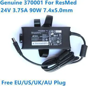 Aomoproing 370001 90W 24V 3.75A 370002 370006 AC Adapter for ResMed Air Sense S10 370028 DA90A24 R370-7232 Power Supply Charger