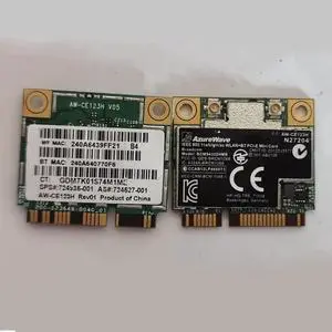 Aomoproing Dual Band BCM94352HMB Mini PCI-E Laptop Wifi Card Wireless AW-CE123H 867Mbps 802.11ac 2.4G 5G Bluetooth 4.0 support Mac OS