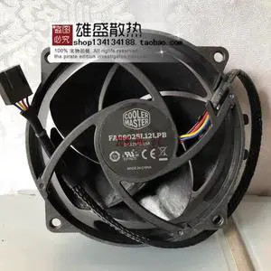 Aomoproing Untuk Cool Tertinggi Fa09025h12lpb 12V 0.15a 9Cm Bulat Frame Bisu 4-Wire Cooling Fan