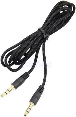 Aomoproing 3.5mm Male to Male Jack Stereo Audio Extension Aux Cable FOR PC MP3 5M/16ft
