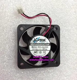 Aomoproing ! and XFAN 40*40*10mm fan RDL4010S5 4cm 5V 0.13A 2wires,in stock~