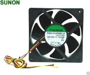 Aomoproing For Sunon DC Fan PMD1212PMB1 12CM 1238 12038 120*120*38MM 12x12x3.8cm 12V 19.2W Cooling fan