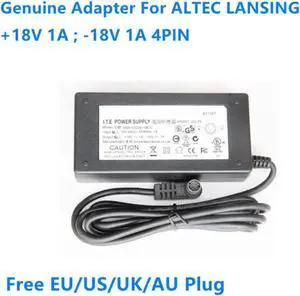 Aomoproing 18V 1A 4PIN 9606+00226-1MOC Power Supply AC Adapter For ALTEC LANSING Audio Power Supply Charger Aomoproing 18V 1A 4PIN 9606+00226-1MOC Power Supply AC Adapter For ALTEC LANSING Audio Power Supply Charger
