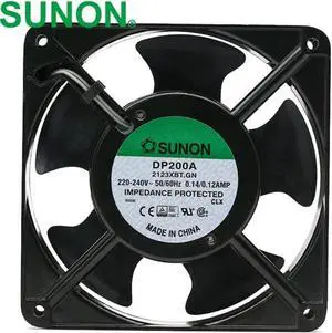 Aomoproing 1pcs DP200A P/N 2123XBT.GN 0.14A 12038 220V 120*120*38mm Industrial Case Cabinet Cooling Fan 120mm for SUNON Aomoproing 1pcs DP200A P/N 2123XBT.GN 0.14A 12038 220V 120*120*38mm Industrial Case Cabinet Cooling Fan 120mm for SUNON