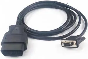 Aomoproing OBD2 16PIN TO DB9 Serial RS232 OBD to DB9 Serial Port Extension Cable(1.9m)(OBD2 TO DB9 10PCS) Aomoproing OBD2 16PIN TO DB9 Serial RS232 OBD to DB9 Serial Port Extension Cable(1.9m)(OBD2 TO DB9 10PCS)