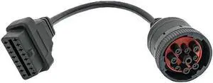 Aomoproing 9P to OBD16 Heavy Duty Truck Diagnostic Line Connection Line(obdf to J1939 1PCS) Aomoproing 9P to OBD16 Heavy Duty Truck Diagnostic Line Connection Line(obdf to J1939 1PCS)
