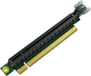 Aomoproing PCI-Express 3.0/4.0 16x Riser Card 90 Degree High Speed Riser Card for 1U / 2U Server Case (PCI-E 3.0 for 1U)
