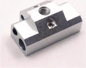 Aomoproing Dual Extrusion Cyclops plus upgrade heater block Multi Color Cyclops 2 In 1 Out Aluminium Heater Block Fast Ship