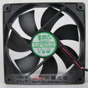 Aomoproing 12025 12CM 12V DC Chassis Cooling Fan DFS122512M Mute