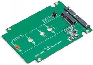 Aomoproing 2.5" SATA III to M.2 B-Key SATA SSD 2230 2242 2260 2280 2.5" Adapter Aluminum Enclosure SY-ADA40092