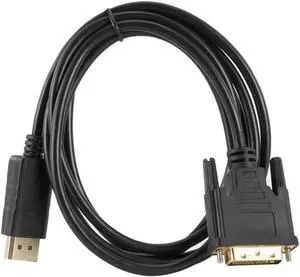 Aomoproing 1.8M Professional DP to DVI Converter Cord Display Port Male to DVI-D 24+1Pin Male Monitor Display Adapter Cable Aomoproing 1.8M Professional DP to DVI Converter Cord Display Port Male to DVI-D 24+1Pin Male Monitor Display Adapter Cable