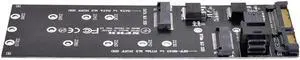 Aomoproing SFF-8643 to U2 Kit NGFF M-Key to HD Mini SAS NVME PCIe SSD SATA Adapter for Motherboard