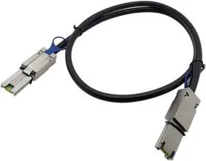 Aomoproing External MINI SAS 26P SFF-8088 TO SFF-8088 Data Cable Mini SAS SFF-8088 Male To 8088 Male Cable 26P TO 26P Hard Disk Cable