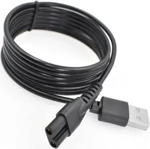 Aomoproing Charger Cord Fit for Manscaped Lawn Mower 3.0/2.0 Electric Groin Hair Trimmer Replacement Charging Cable Power Cord Adapter