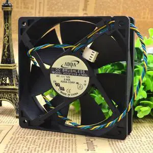 Aomoproing AD1212XB-A7BGL For ADDA 12V 0.65A 12CM 120mm 12025 4-wire PWN Temperature Control cooler cooling fan