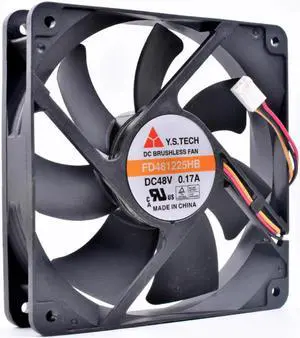 Aomoproing FD481225HB 12cm 12025 48V0.17A 3 line server inverter cooling fan