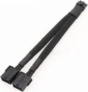 Aomoproing FOR Video Card 12V WR Pcie 5.0 12 Pin To Dual GPU PCIE 8-Pin Cable For RTX30 Series 3070 3080 RTX3090 Public Video Card