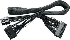 Aomoproing FOR 18 P + 10 PIN To 24 PIN Mother Board Cable Replacement For 650 750 1000 G2 G3