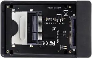 Aomoproing CFast to USB-C USB3.0 & SATA Card Adapter 2.5" Case SSD HDD CFast Card Reader for PC Laptop