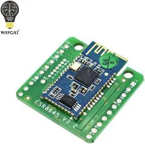 Aomoproing WAVGAT 5W+5W Bluetooth 4.0 Amplifier Board CSR8645 APTX APT-X Stereo Receiver Module Speaker Audio Amp Lossless w/ Call Function