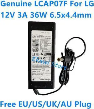 Aomoproing LCAP07F 12V 3A 36W AC Adapter For LG FLATRON E2250V E2260 E1948SX W1943SE SCREEN 575LM LED Monitor Power Supply Charger Aomoproing LCAP07F 12V 3A 36W AC Adapter For LG FLATRON E2250V E2260 E1948SX W1943SE SCREEN 575LM LED Monitor Power Supply Charger