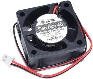 Aomoproing 109P0424H6D23 DC24V 0.07A 40*40*20MM 2-Pin Server Square Cooling Fan Well Tested