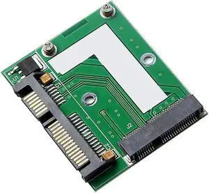 Aomoproing Mini PCI-E MSATA SSD to 2.5" SATA 6.0Gbps Adapter Converter Card SATA3 MINI PCI Express Module Board for Computer PC Desktop