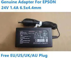 Aomoproing 24V 1.4A A291B 2088630-00 AC Adapter For EPSON 2480 2580 3590 4490 V500 V600 V700 Scanner Power Supply Charger