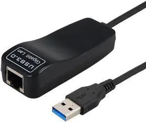 Aomoproing USB to Ethernet Adapter USB 3.0 to Gigabit Ethernet Network Converter for 10/100/1000 Gigabit Ethernet for Mac Windows pc laptop