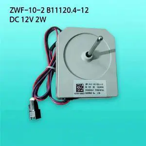 Aomoproing DC 12V 2W 1800RPM Refrigerator Fan Motor for Meiling Refrigerator Accessories