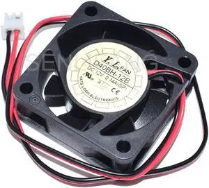 Aomoproing Ventilador D40BH-12B DC 12V 0.14A 40x40x15mm 2 cables, ventilador de refrigeración de servidor, , para Y.L.