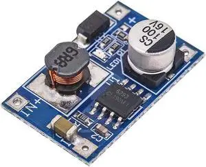 Aomoproing Módulo de refuerzo de alta potencia de 8W, entrada de 3V-6V a 12V, 3,7 V, Banco de energía de batería de litio, placa de refuerzo USB