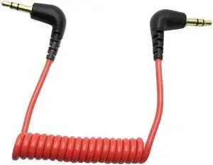 Aomoproing Replacement 3.5mm TRS to 3.5mm TRRS Adapter Cable for SC7 SC2 By Video MIC Wireless GO Video Micro-type Mics(for B)
