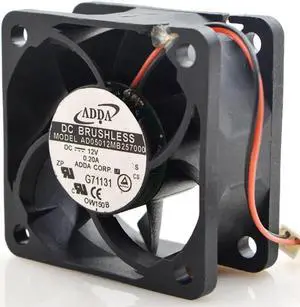 Aomoproing 1pcs AD05012MB257000 for ADDA high air volume fan 12V 5025 50mm 0.20A Dual ball bearing cooling fan