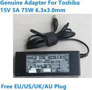 Aomoproing 15V 5A 4A 6.3x3.0mm PA3283U-1ACA SEB100P2-15.0 Power Supply AC Adapter For Toshiba M100 K21 K30 K31 J60 Laptop Charger Aomoproing 15V 5A 4A 6.3x3.0mm PA3283U-1ACA SEB100P2-15.0 Power Supply AC Adapter For Toshiba M100 K21 K30 K31 J60 Laptop Charger