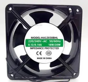 Aomoproing Para HA12038BHL 220 V-240 V 25W 0.2A 12038 12CM de la máquina de soldadura de ventilador de refrigeración envío gratis