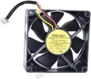 Aomoproing 3110RL-04W-B89 G51 DC 12V 0.65A 3-Alambre de Minebea Motor ventilador de refrigeración