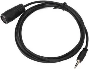 Aomoproing 5 Pin to 3.5mm Cable Professional Pure Copper Core DIN 5Pin Female to 3.5mm Male Sound Converter Cable Plug and Play 4.9ft
