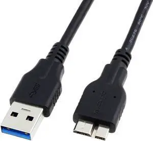 Aomoproing USB 3.0 A Male to Micro B External Hard Drive Cable for WD My Passport and Elements Portable External Hard Drive, ,Note3