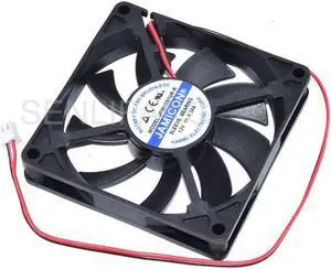 Aomoproing Ventilador cuadrado de 2 cables para servidor jicon JF0815S1UR-R DC 12V, 0,34a, 80x80x15mm, Aomoproing Ventilador cuadrado de 2 cables para servidor jicon JF0815S1UR-R DC 12V, 0,34a, 80x80x15mm,