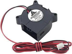 Aomoproing 2pcs Gdstime 3D Printer Fan 40mm 4020 Turbo Blower 12V Ball Bearing Cooling Fan 1m Cable 40mm x 40mm x 20mm for 3D Printer Parts