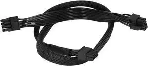 Aomoproing FOR Pcie 8Pin To 2 Ports 6+2Pin Power Supply Mining Cable For PLUS Platinum PX Series 850 750 650 550W